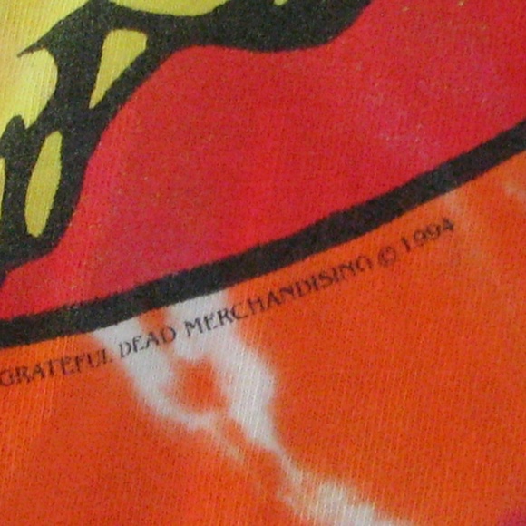 Vintage Grateful Dead Atlanta 94 Tie-Dye Tee - Picture 3 of 7